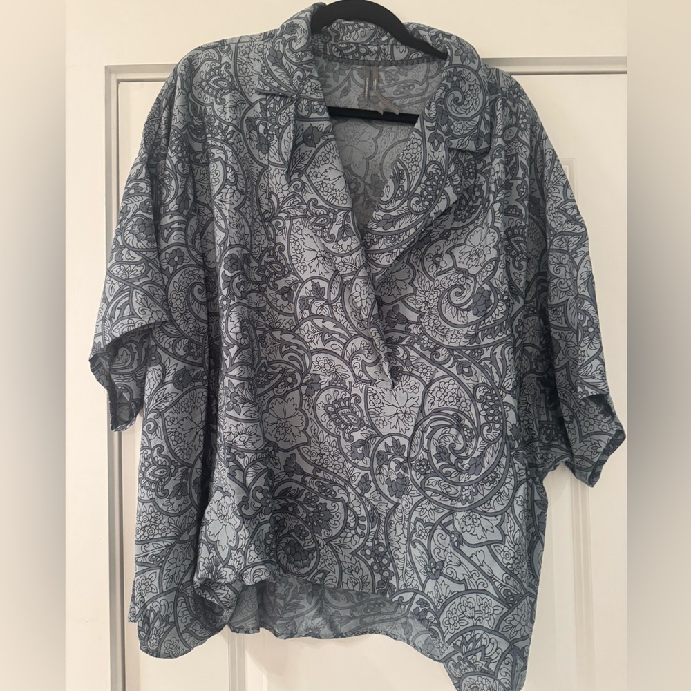 Anthropologie Paisley Blouse